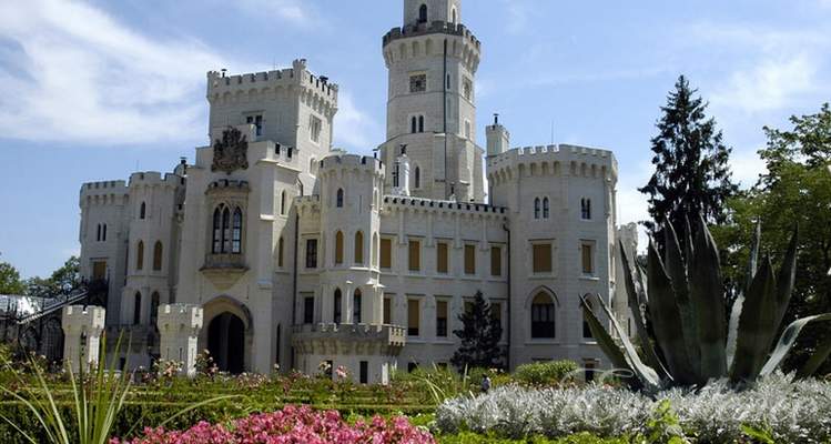 Свадьба в Чехии в замке Глубока