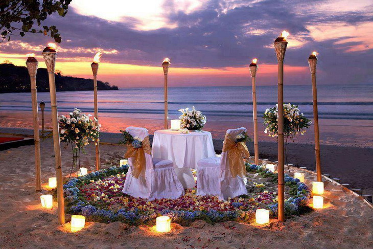 Индонезия, свадьба на уединенном пляже